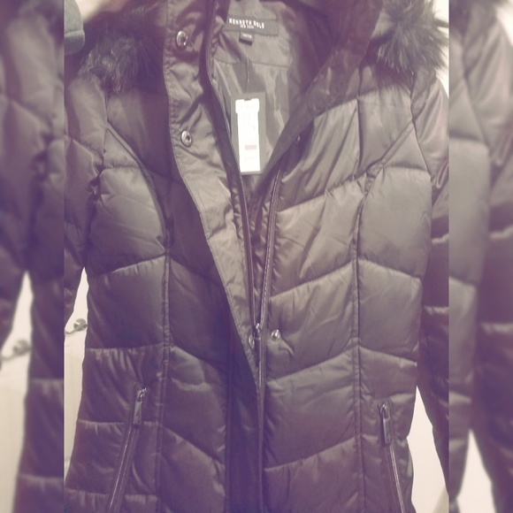 NWT Kenneth Cole Puffer Coat - Picture 4 of 4